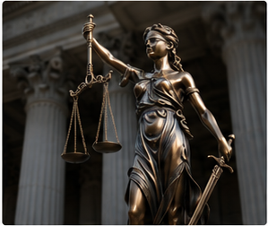 Lady Justice statue
